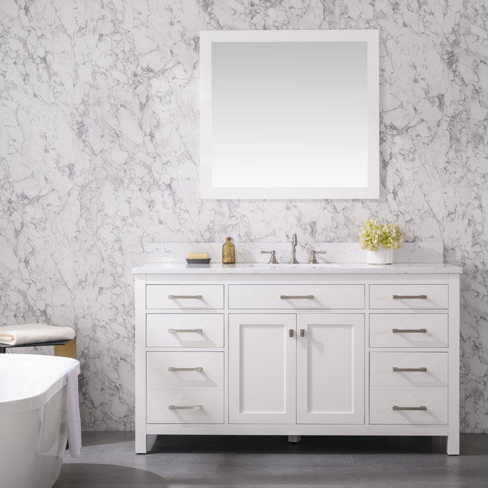 Sterling Rivers Jasper 60" Single Bathroom Vanity Set & Reviews Perigold